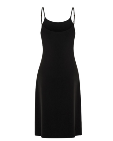 Gemsli FK311 41" Black Luxury Adjustable Straps Seamless Slip Myselflingerie.com